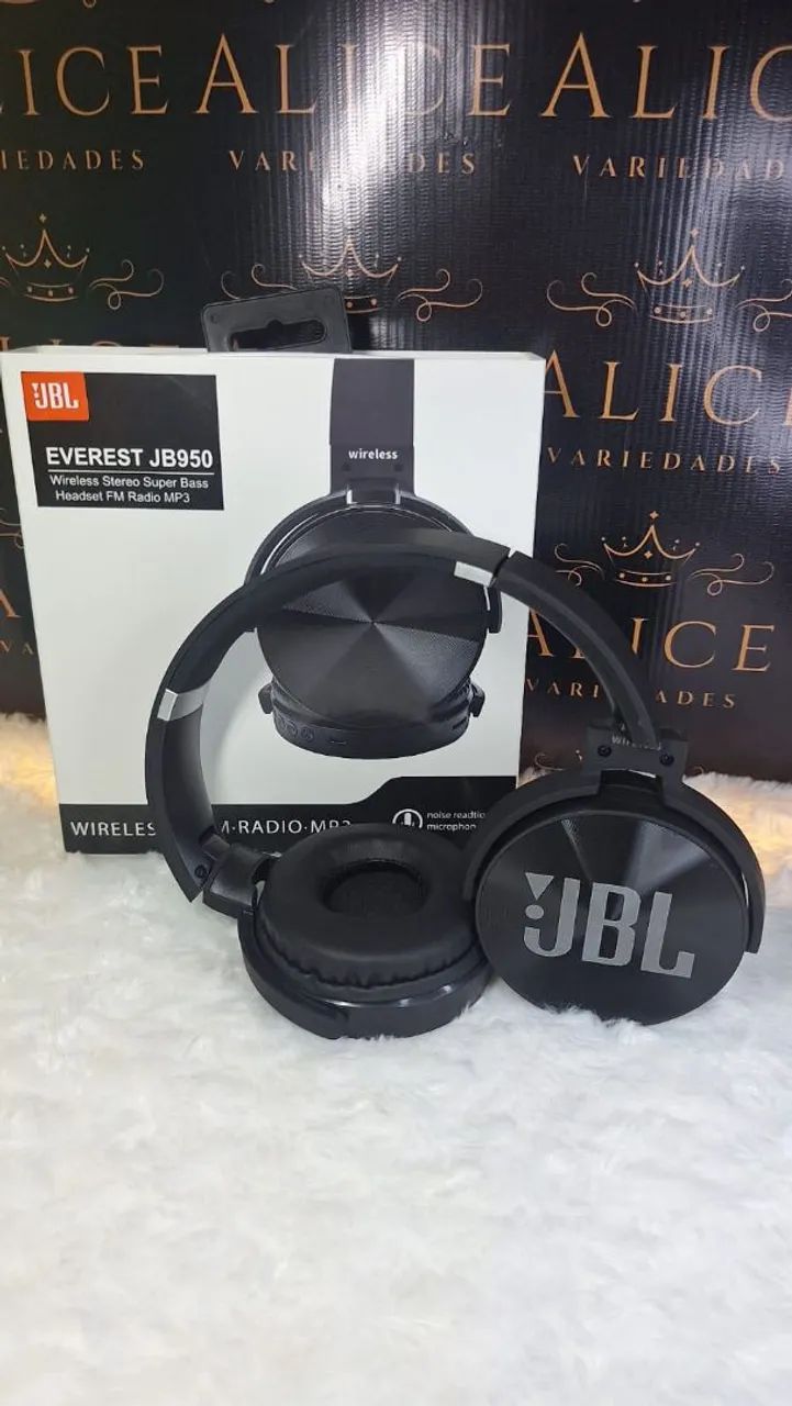 JBL Bluetooth Headphones MP3, FM Radio