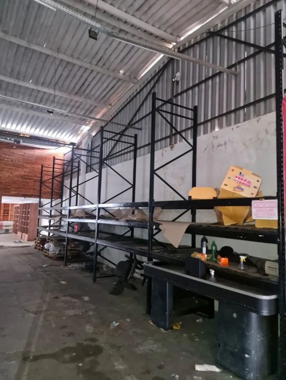 Estrutura Porta Paletes Aço 