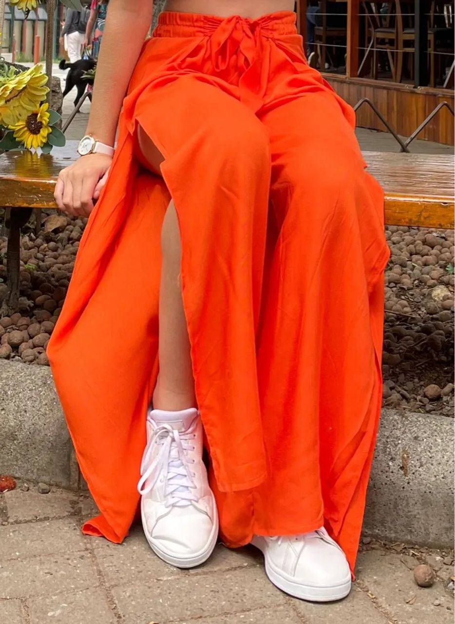 Calça laranja  - Foto 4