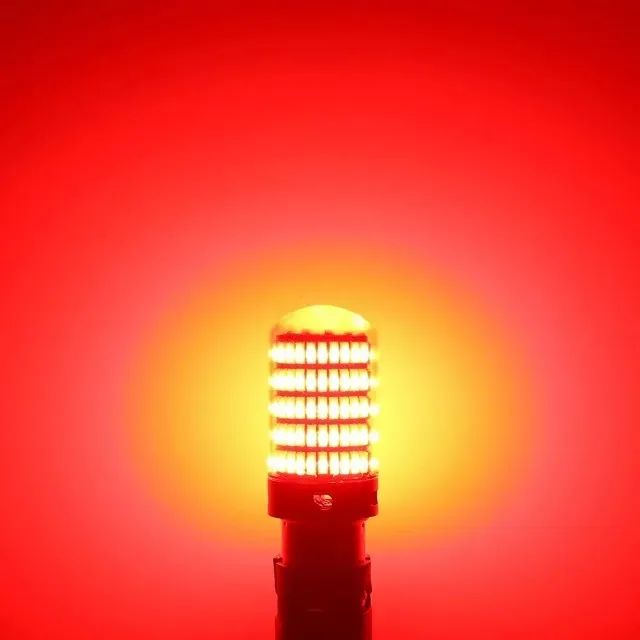 Par de lampada Led de freio P21/5W  Vermelha - Foto 4