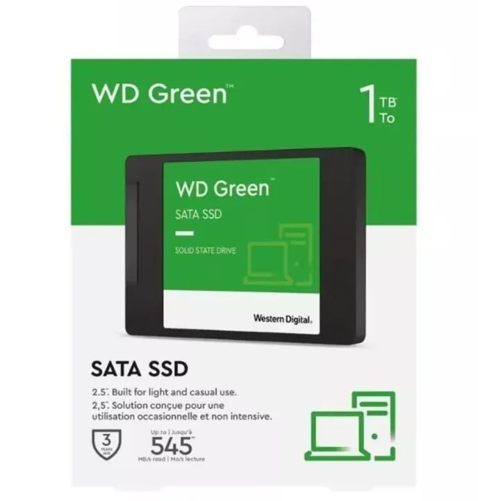 SSD Western Digital 1TB SATA 3.5" 545MB/s