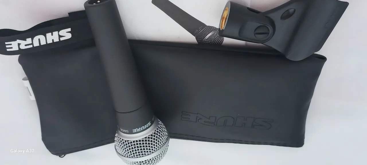 Microfone Shure SM58 Original / SENNEHEISER e 835 NOVOS