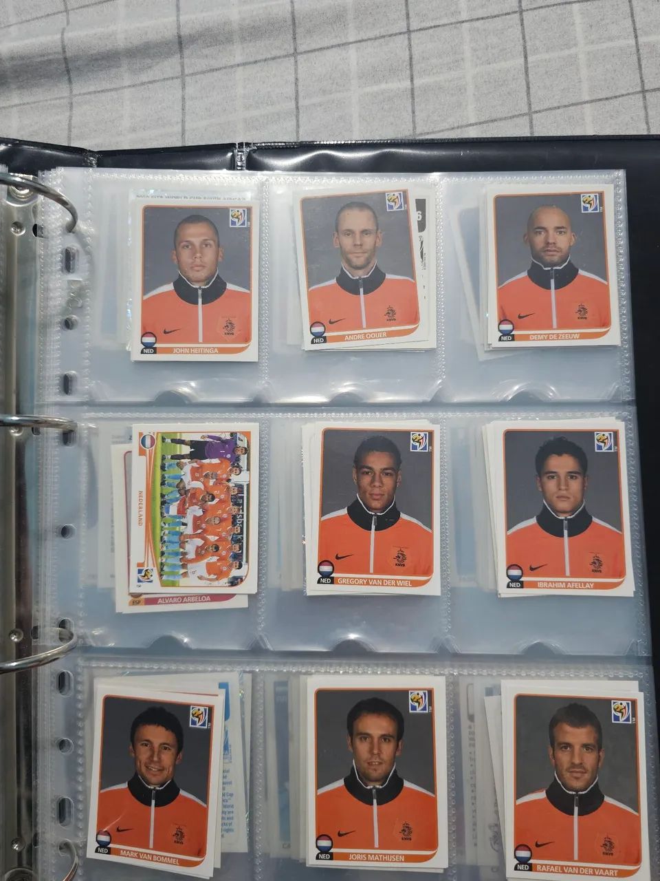 Figurinhas da holanda copa 2010 panini. - Foto 2