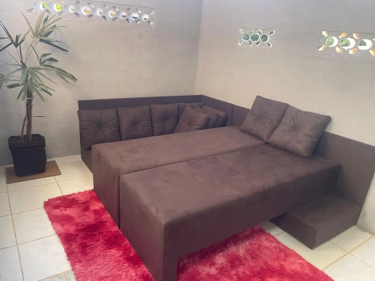 SOFÁ CAMA DE CANTO DIAMANTE  - Foto 4