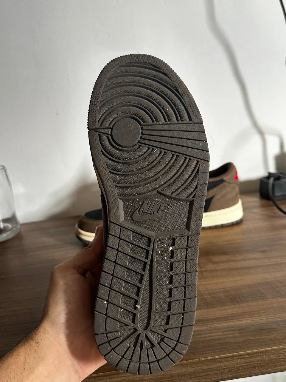 Jordan 1 low Travis Scott tan 41 - Foto 5