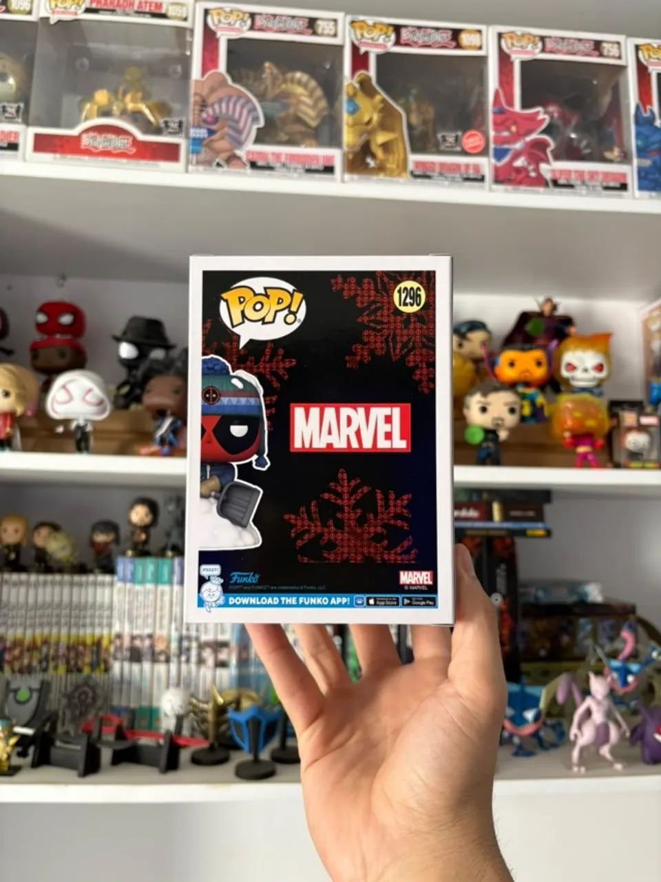  Funko Pop! Snow Day Deadpool #1296 - Foto 2