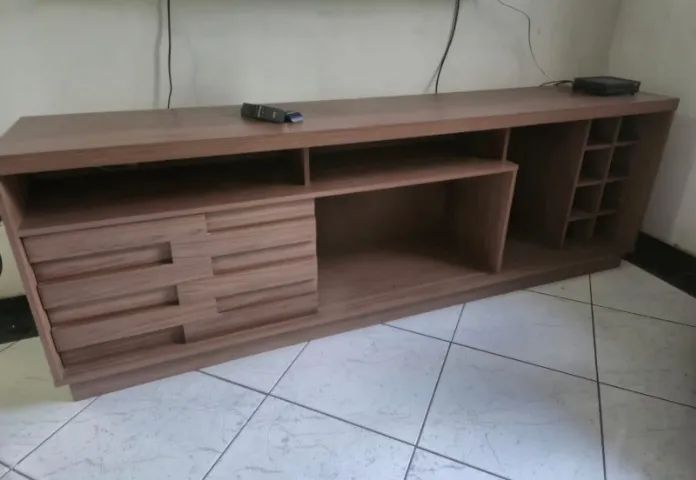 Rack de madeira