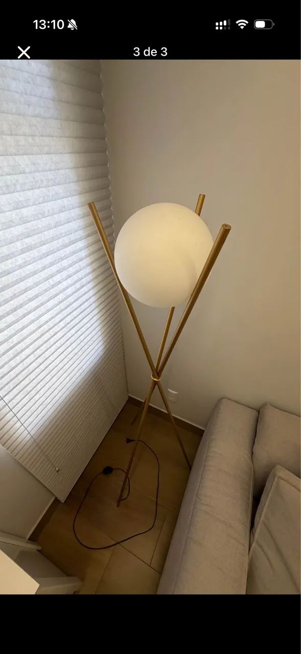 Luminária de piso - Foto 2