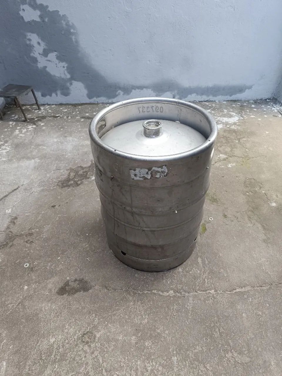 Barril de chopp de 50 litros inox AmBev 