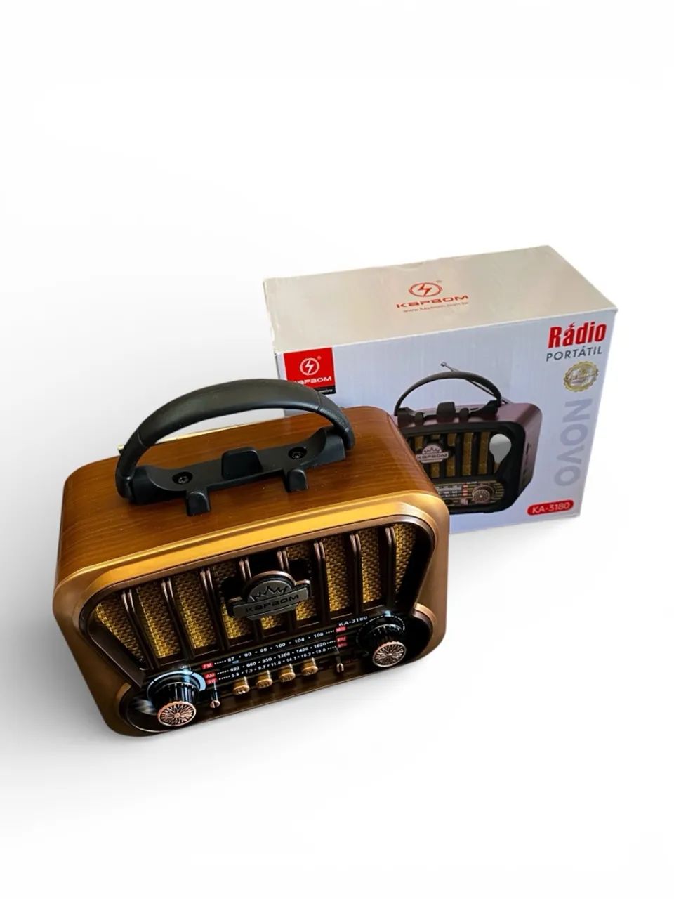 RÁDIO RETRÔ KAPBOM MODELO KA-3180 - Foto 3