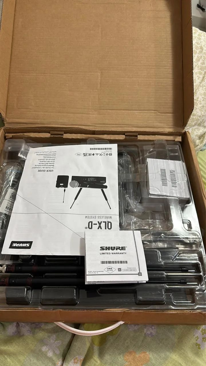 Microfone Shure Qlxd24/b58 J50 - Foto 3