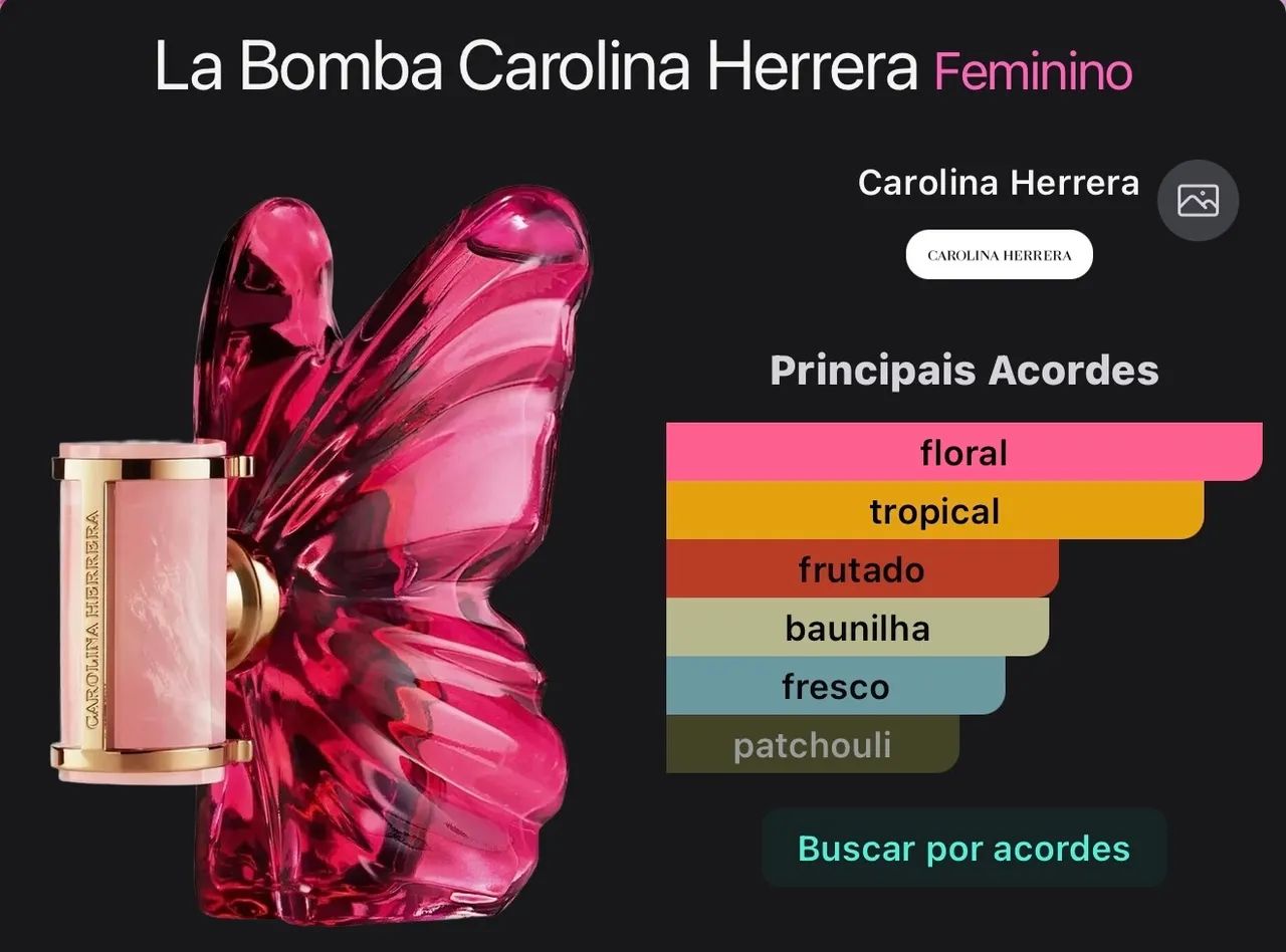 Perfume La Bomba Carolina Herrera  - Foto 3