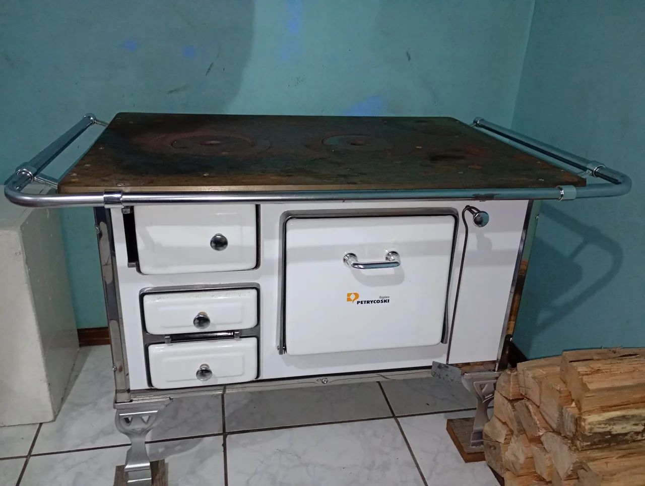 Fogão a lenha 