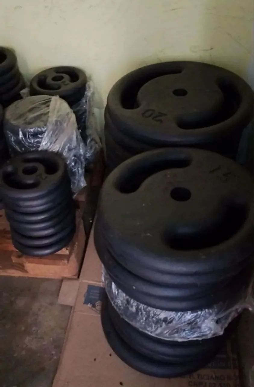 Anilhas 8,00 o kg. NOVAS!