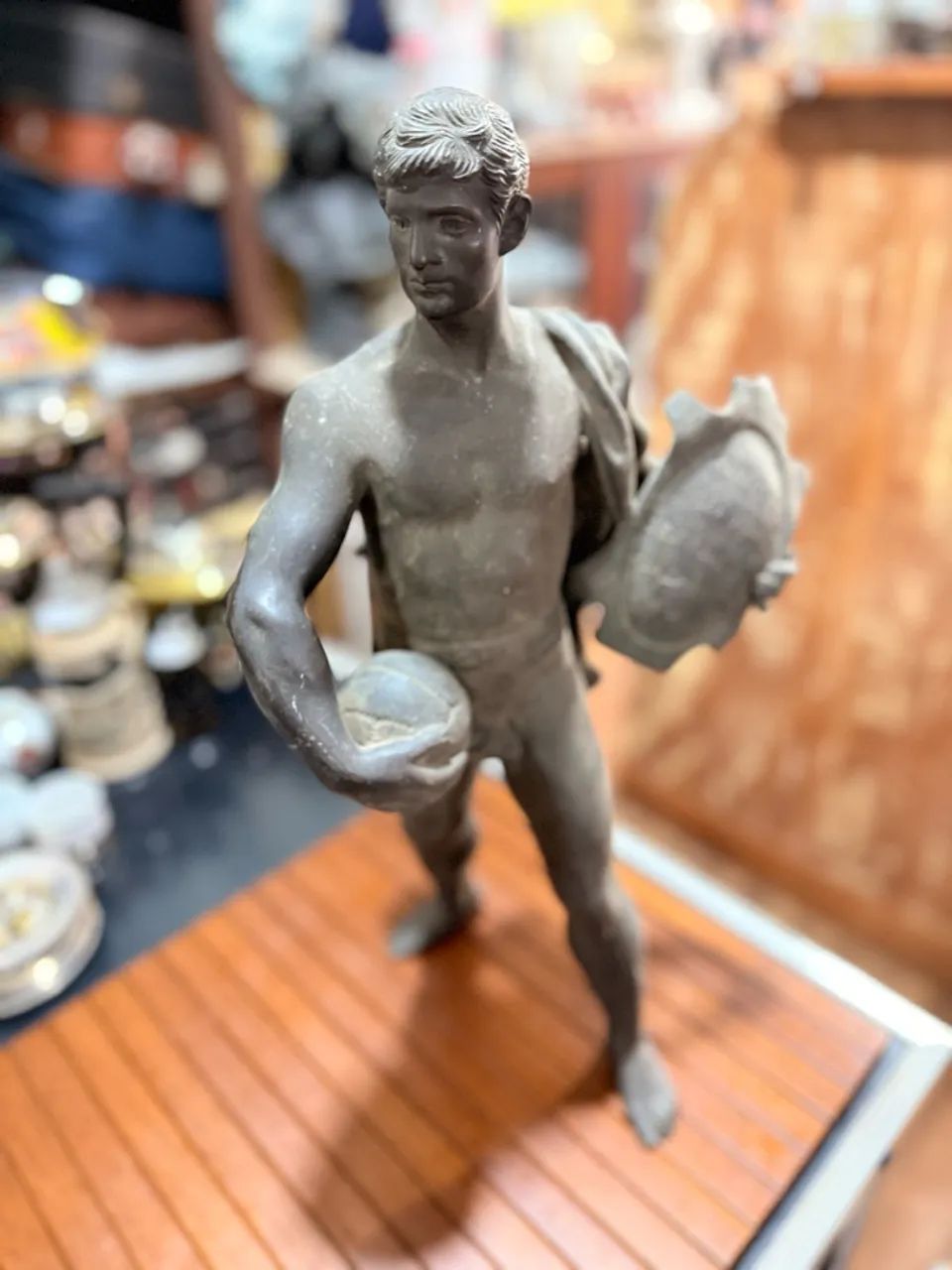 Escultura de atleta  - Foto 3