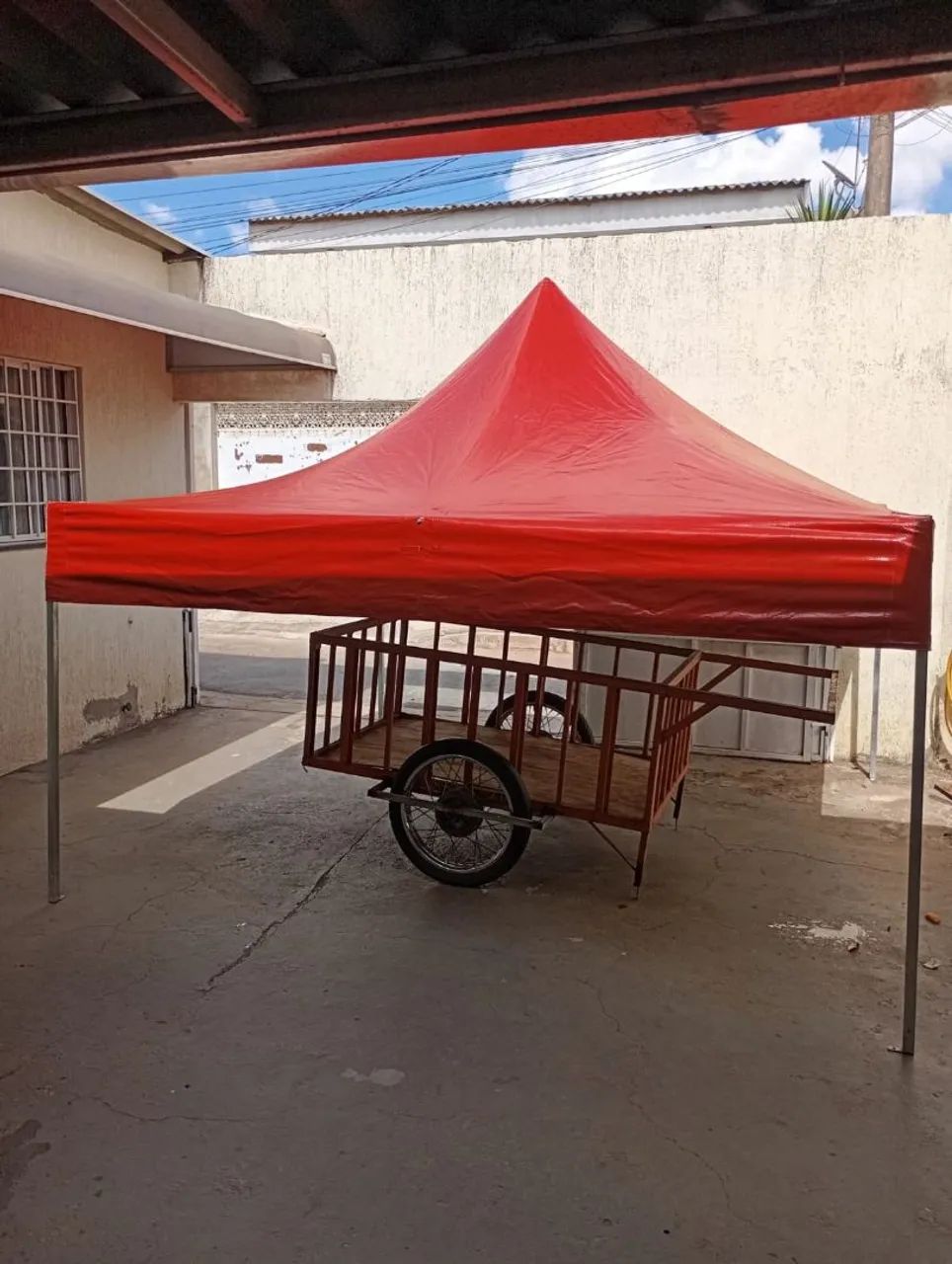 Tenda vermelha 3×3 - Foto 3