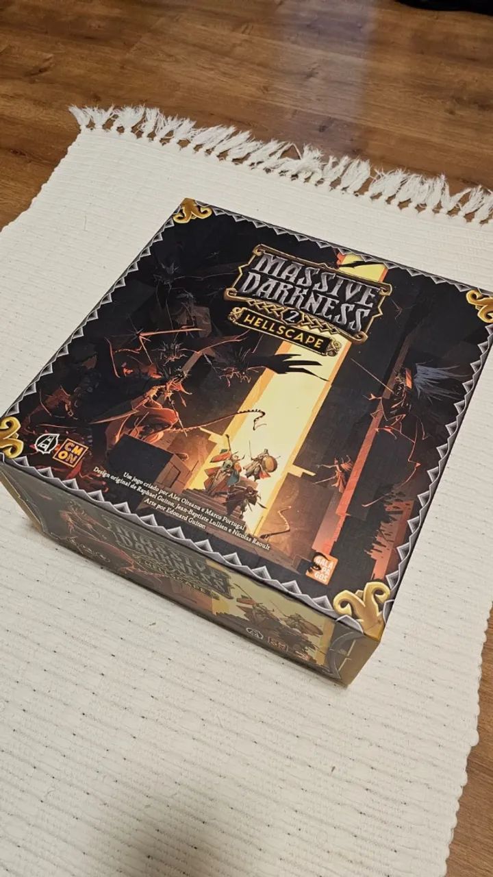 Massive Darkness 2 - Sleevado, nunca jogado - Foto 2