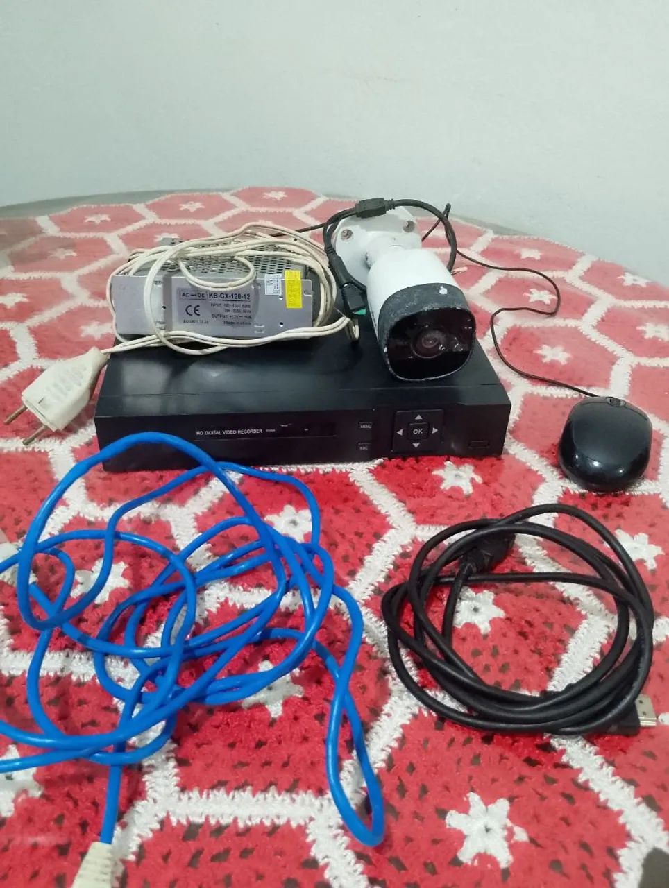 DVR 4 Canais Usado ótimo Estado+ Câmera de Segurança | Sistema Completo | Até 4 Câmeras  - Foto 3