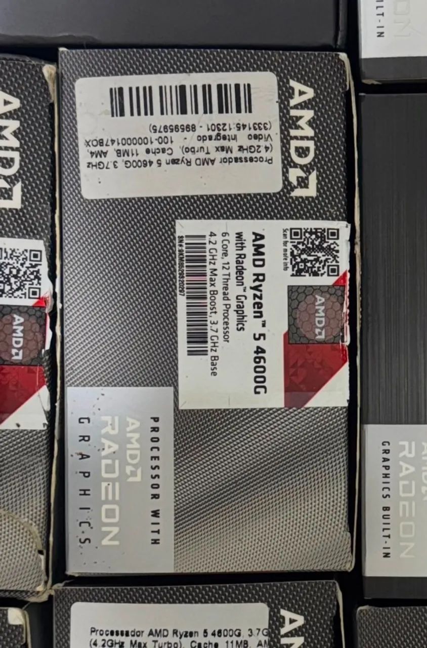 CAIXA VAZIA RYZEN 5 4600G