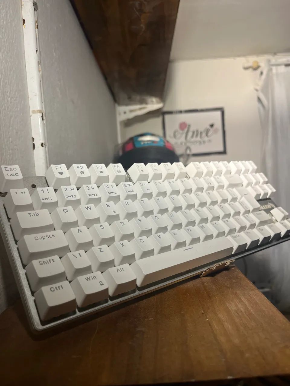 Teclado Mecânico Fallen Ace RGB Branco ABNT2 - Foto 2