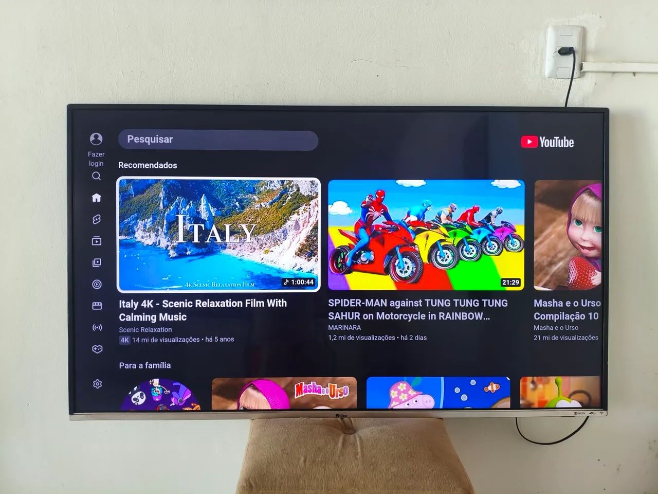 Tv 55 Smart 4k - Passo Cartão 