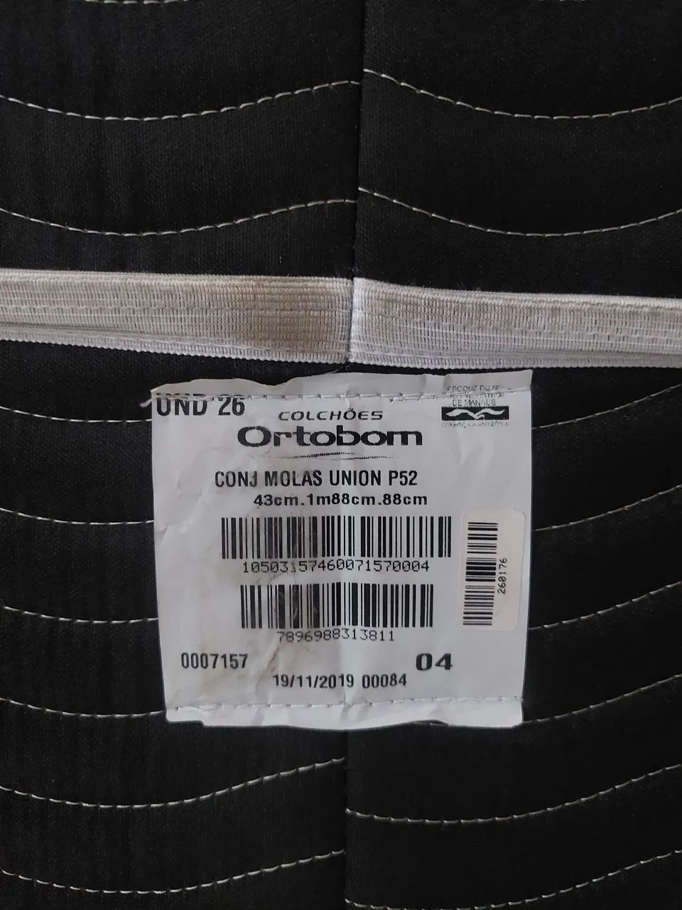 Vendo duas camas box de solteiro (Marca Ortobom) - Foto 2