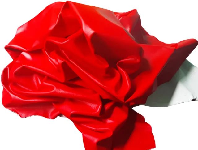 Pele Couro Vaqueta Legítimo Vermelho Ferrari Direto Curtume - Foto 2