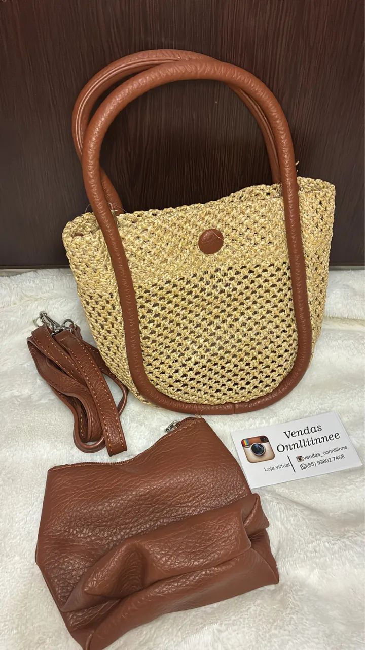 Bolsa de palha - Foto 3