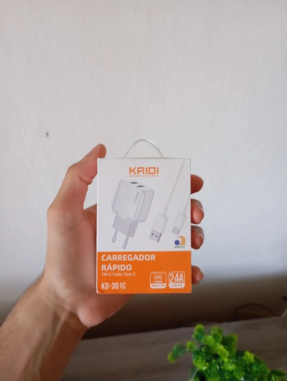 Carregador Kaidi Novo