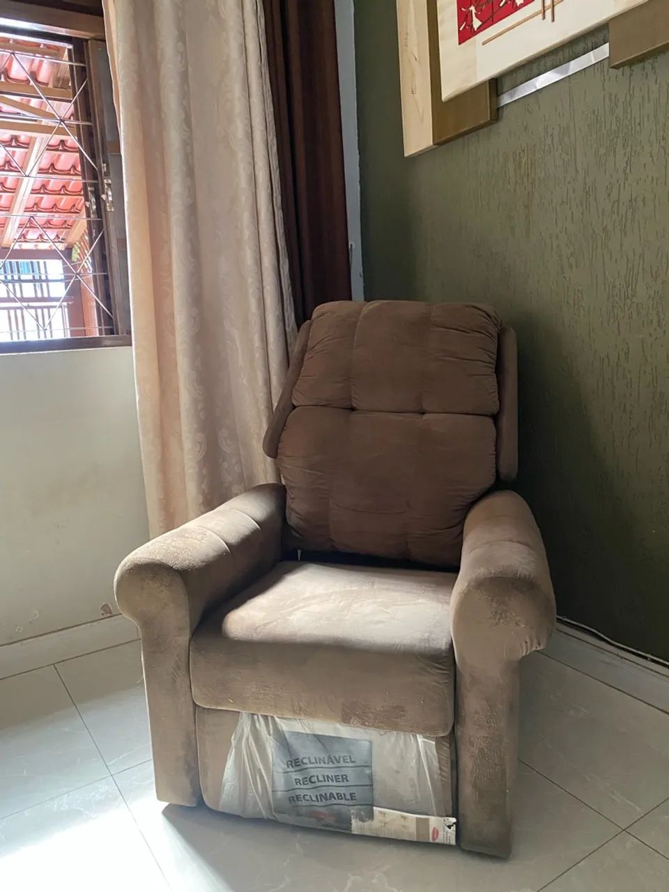 Poltrona reclinável 