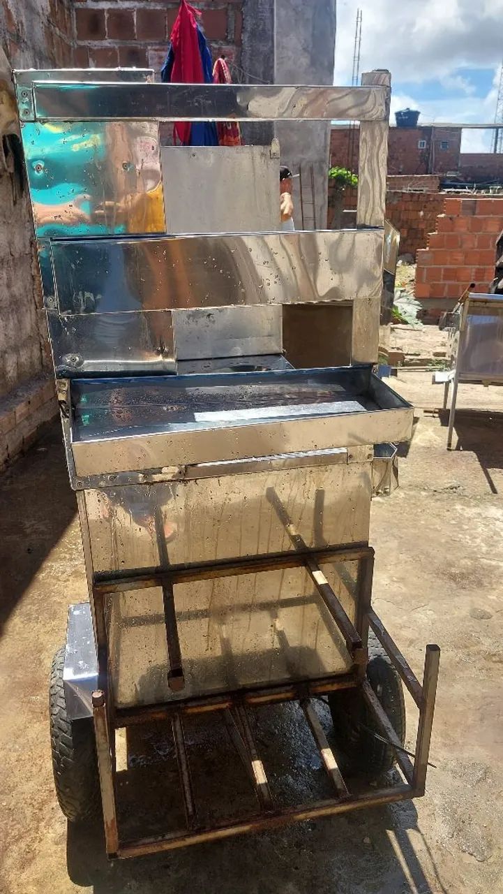 Carroça de cachorro quente e espetinho  - Foto 4