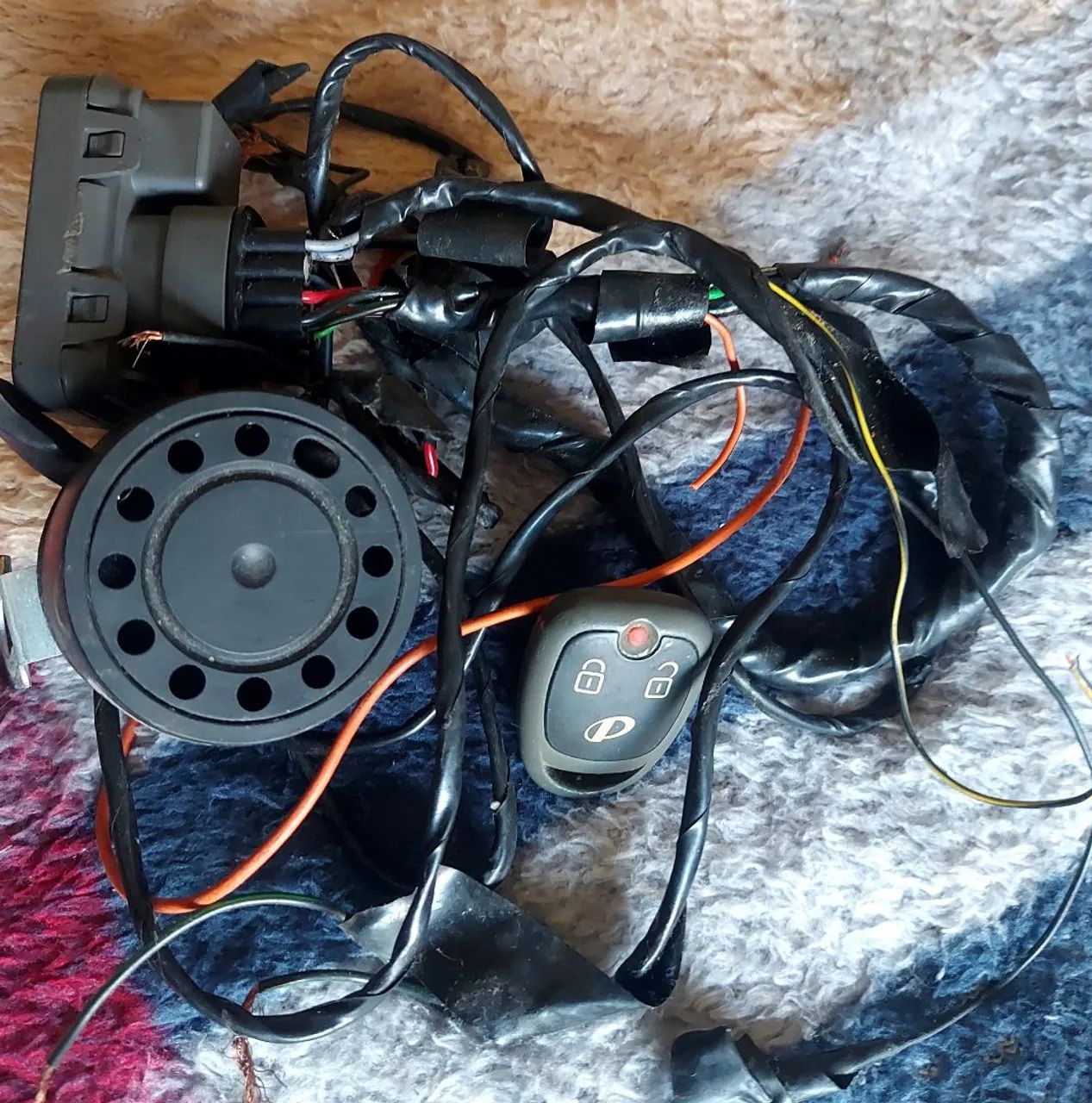Kit De Alarme Pósitron Original - Controle, Sirene E Chicote (Sem Módulo) - Foto 2