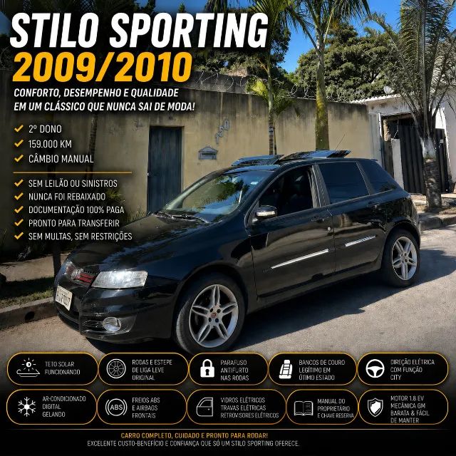Fiat Stilo 1.8 Sporting Flex 8V 5P 2010 - Foto 5
