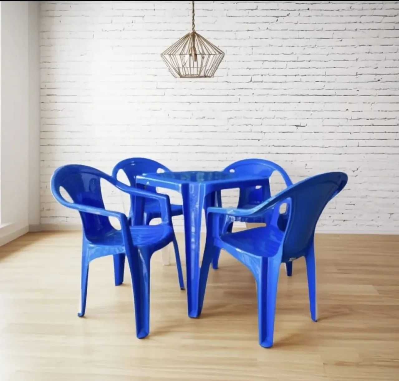 JG MESA PLÁSTICO 4 CADEIRAS - Foto 3