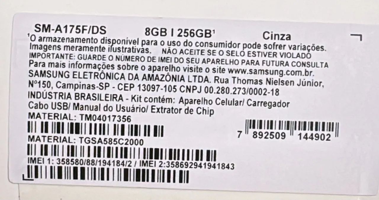 Samsung A17