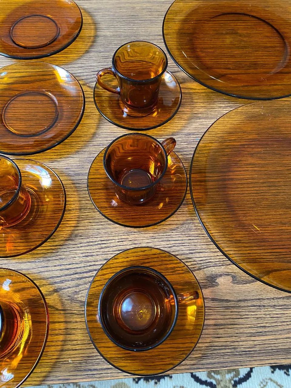 Jogo de Louças Âmbar - Duralex & Orolex (Vintage) - Foto 6