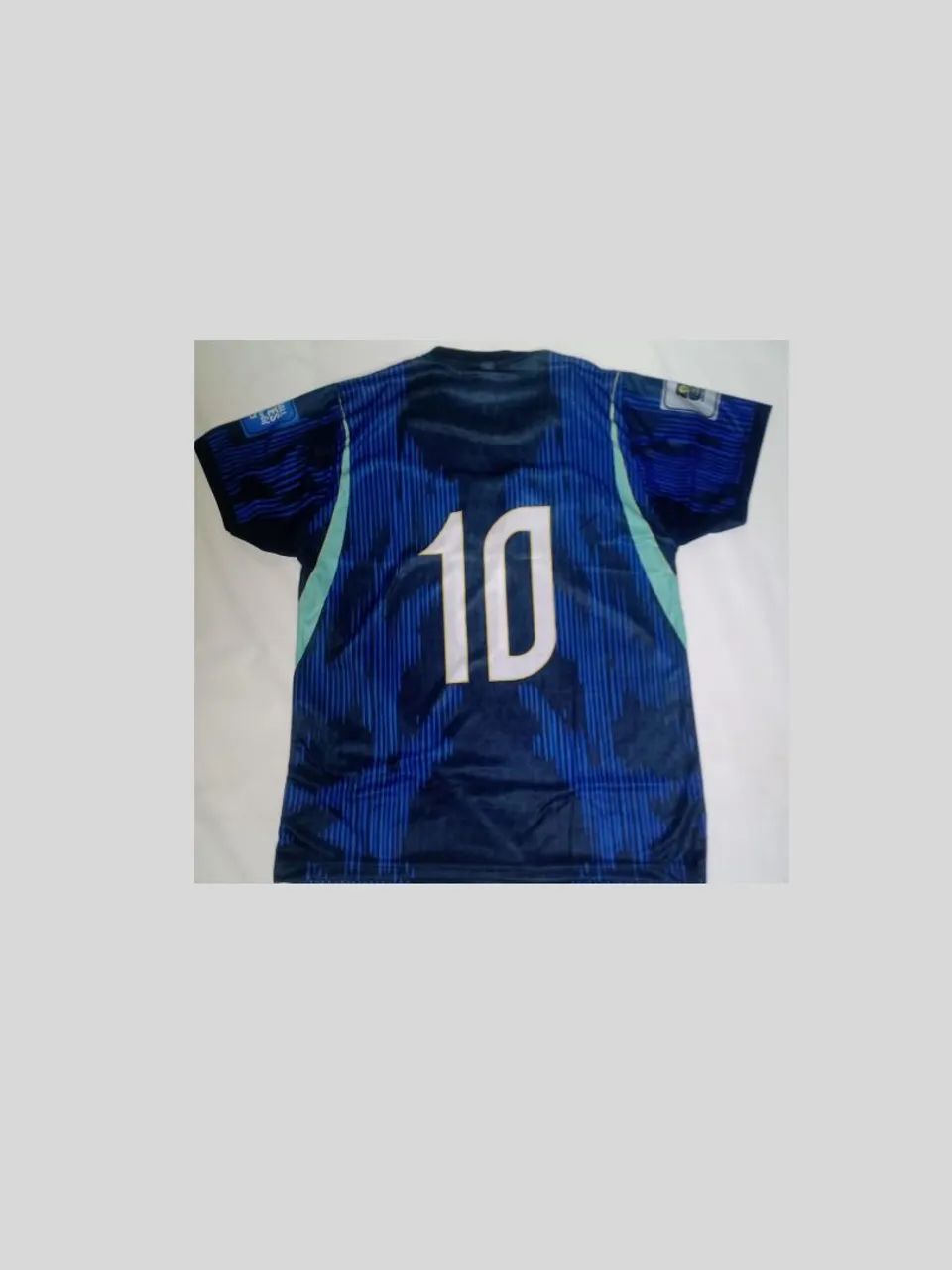 Camisa do brasil uniforme 2 azul  - Foto 3