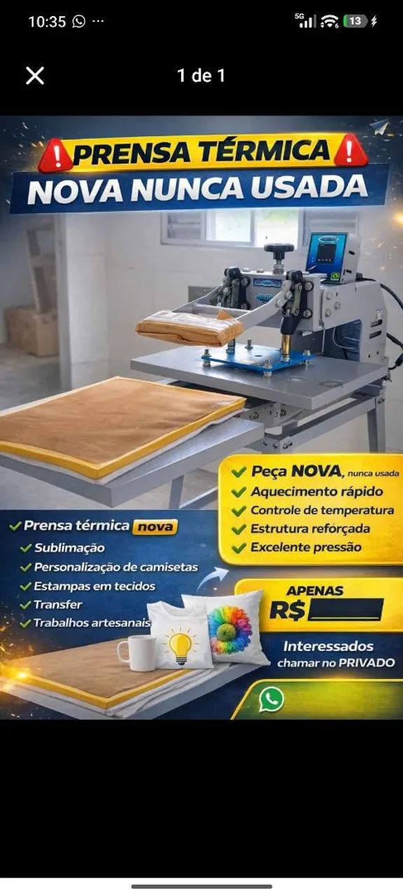 PRENSA TÉRMICA 