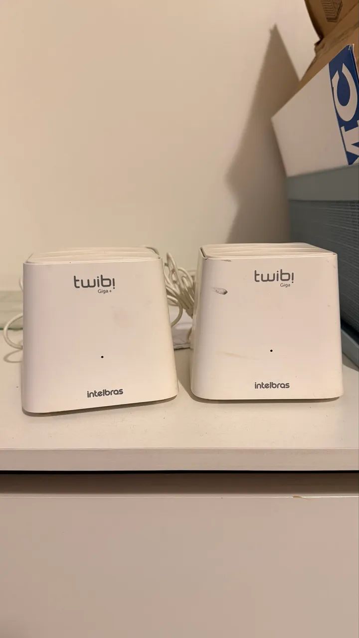 Intelbras Twibi Giga + Giga+ Wi-Fi Mesh Kit (2 units)