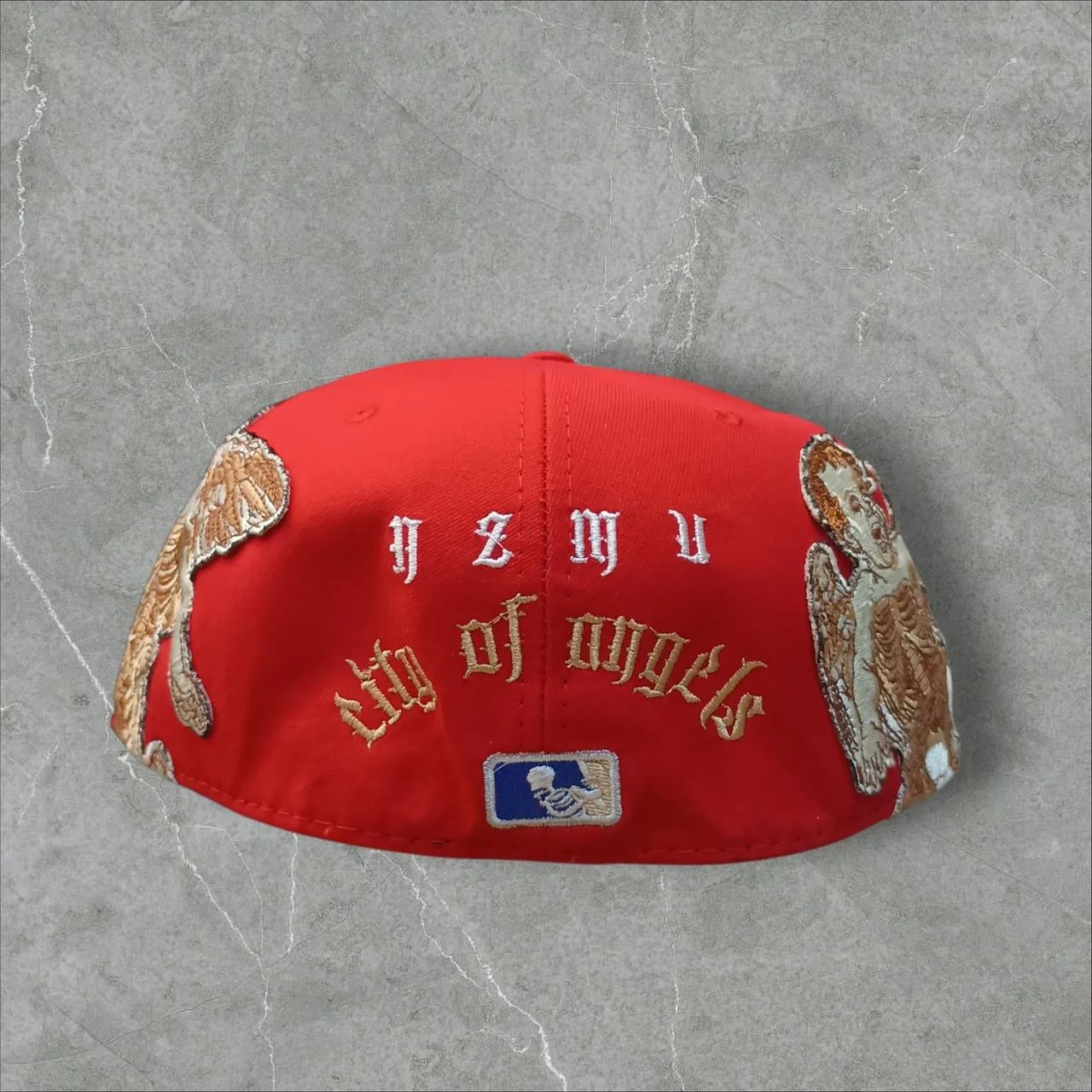 boné new era 59fifty LA vermelho - Foto 4