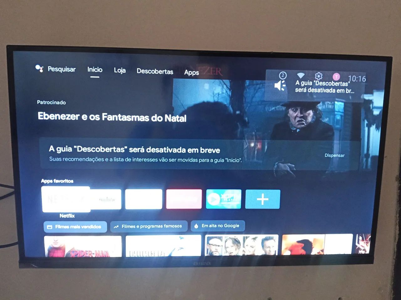TV 32 POLEGADAS ANDROID TV - Foto 4