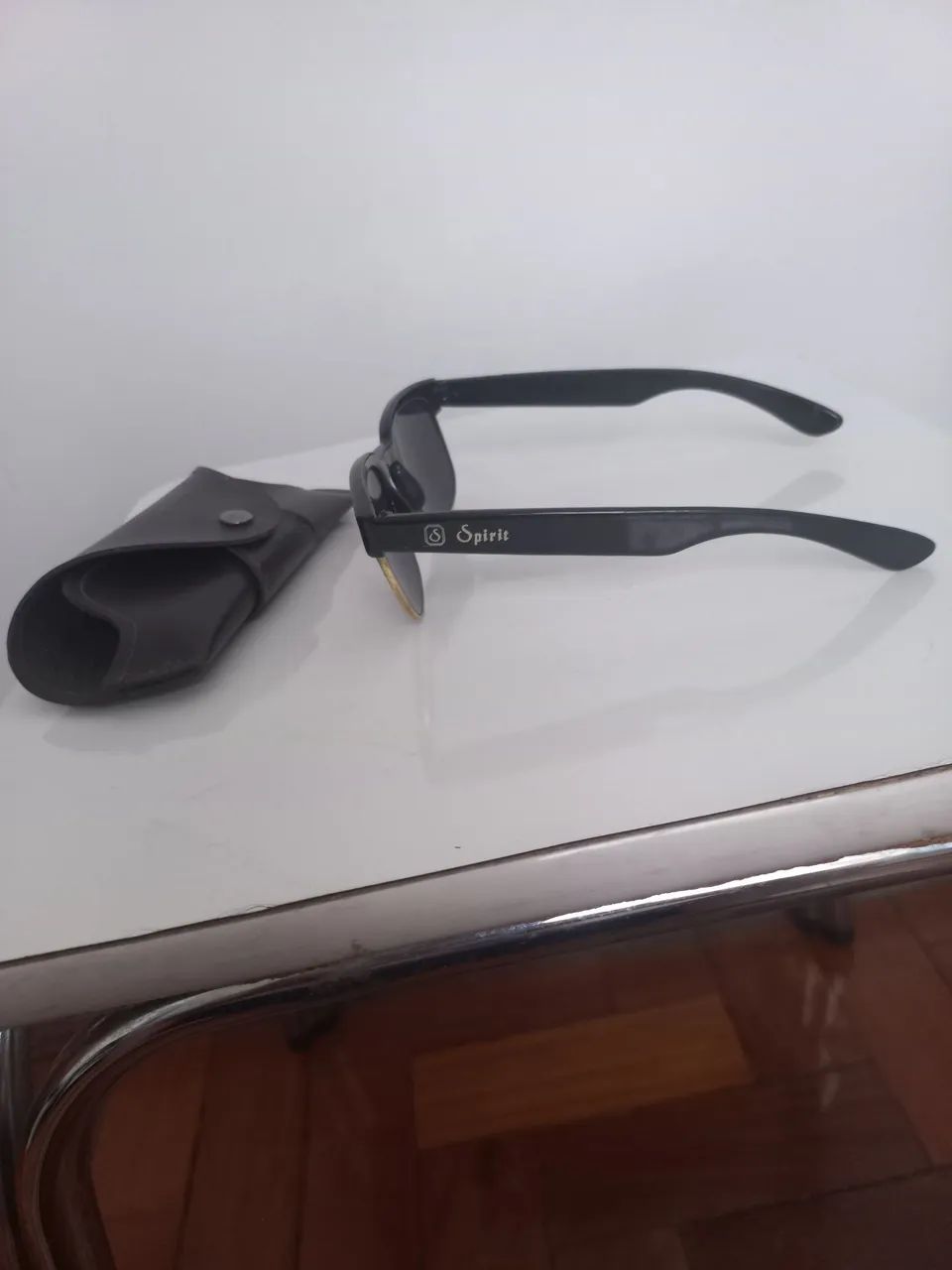 Óculos vintage Spirit com bolsa prá guardar - Foto 3