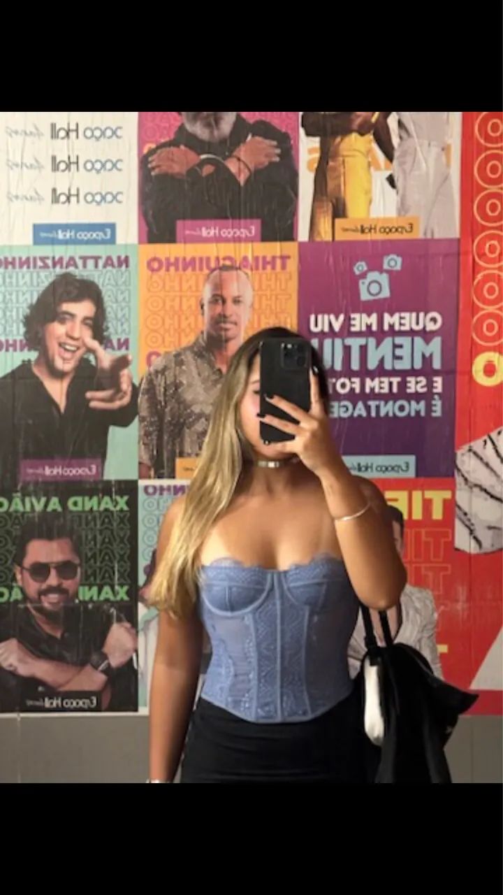 CORSET azul 
