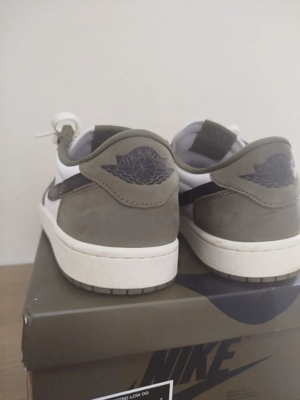 Air Jordan 1 low OG Medium Olive  - Foto 3