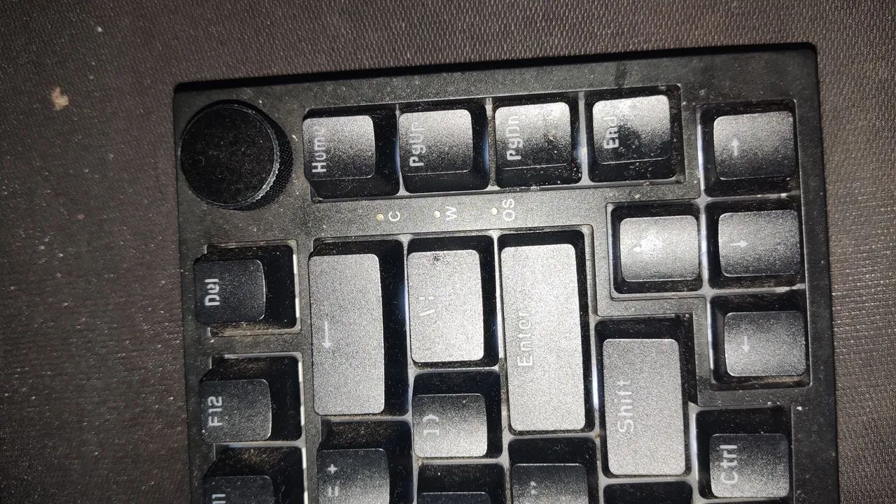 Teclado ajazz AK820 ( com fio ) 75% hot swappable, inglês, retroiluminado  - Foto 4