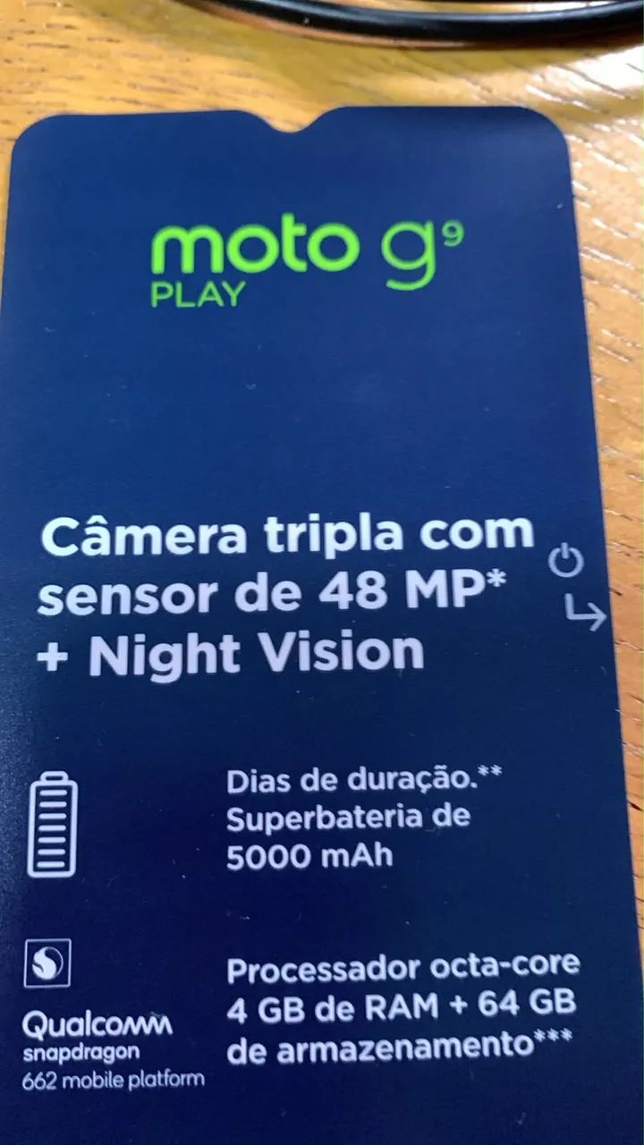 Moto G9 play ótimo preço - Foto 3