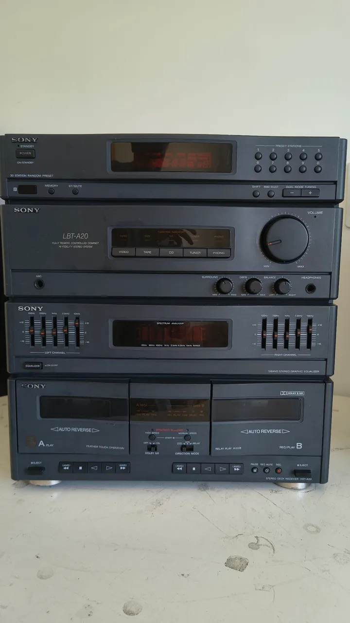 Mini System Sony Genezi c/ USB Duplo - Aparelhos de Som - Rio