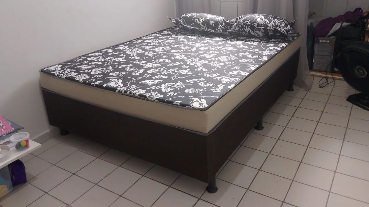 Cama casal box nova direto de fabrica. - Foto 2