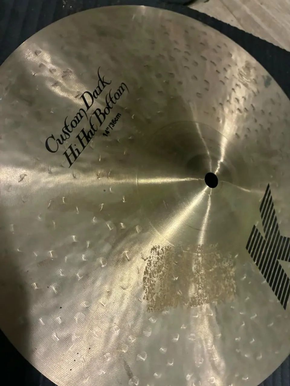 Hi Hat Zildjian K 14' Custom Dark - Medium 