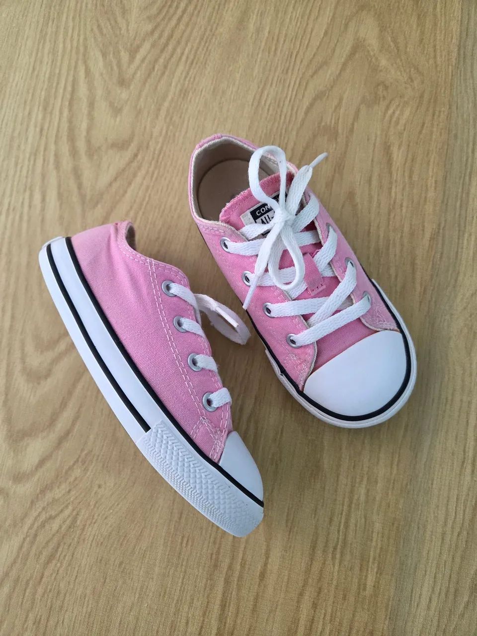 Tenis Converse All Star Rosa Tamanho 24